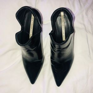 Zara Shoes - Black Patent Booties Zara Shoes - Black Patent Booties